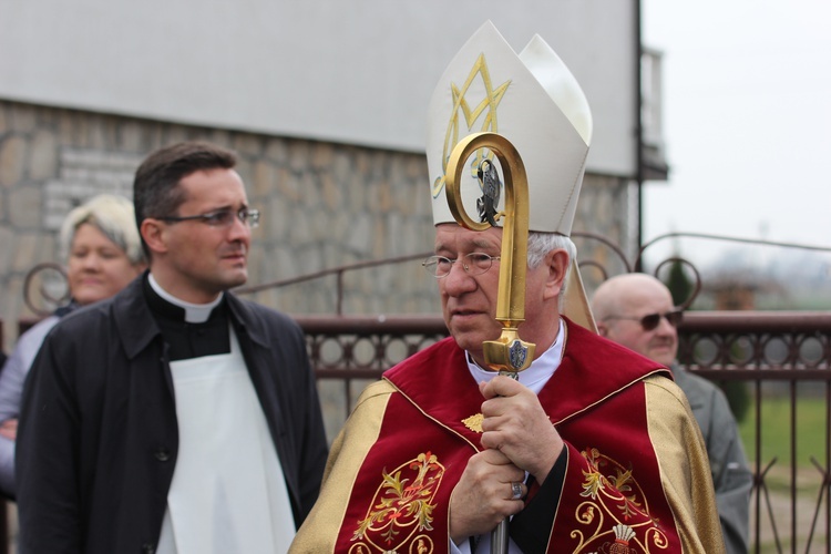 Powitanie ikony MB Częstochowskiej w Kiernozi