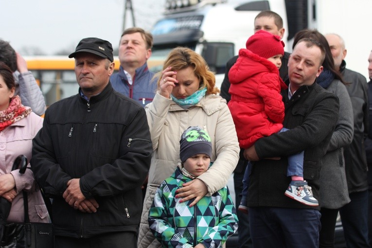 Powitanie ikony MB Częstochowskiej w Kiernozi