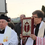 Powitanie ikony MB Częstochowskiej w Kiernozi