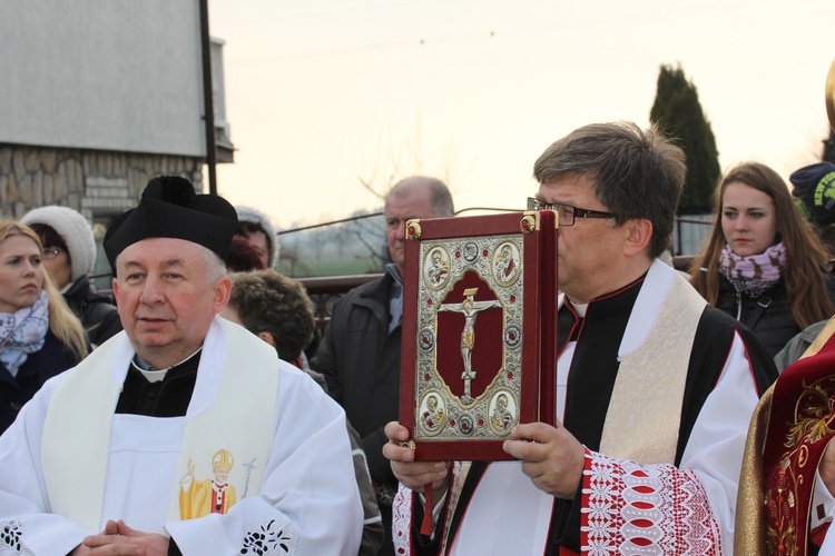 Powitanie ikony MB Częstochowskiej w Kiernozi