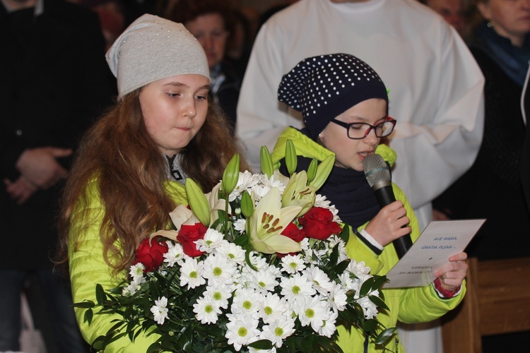 Powitanie ikony MB Częstochowskiej w Kiernozi