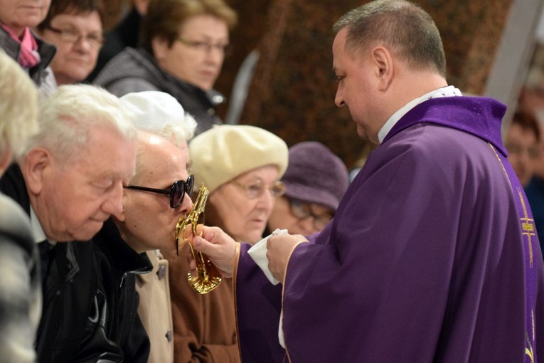 Przyjęcie relikwii franciszkańskich męczenników.