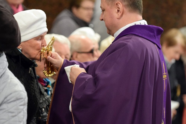 Przyjęcie relikwii franciszkańskich męczenników.