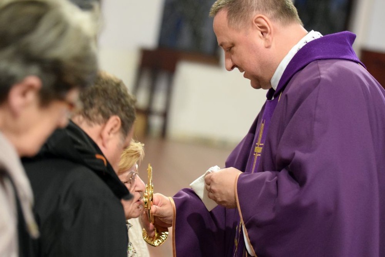 Przyjęcie relikwii franciszkańskich męczenników.