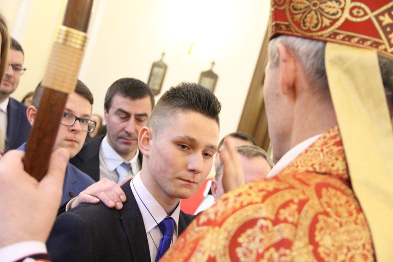 Bierzmowanie w Stróżach