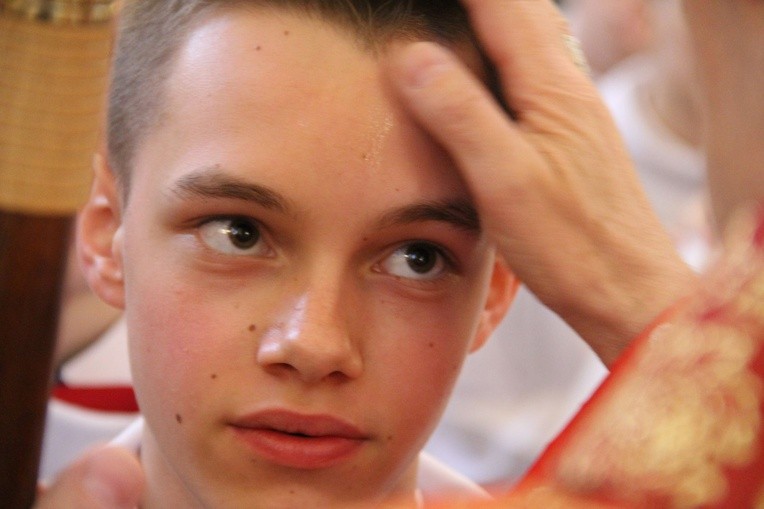 Bierzmowanie w Stróżach