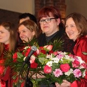 W Żyardowie odbył się koncert Beaty Bednarz, której towarzyszył chór gospel "Z Miłości"