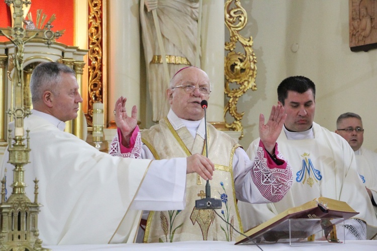 Powitanie ikony MB Częstochowskiej w Luszynie