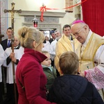 Powitanie ikony MB Częstochowskiej w Luszynie