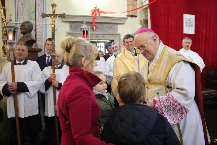 Powitanie ikony MB Częstochowskiej w Luszynie