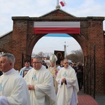 Powitanie ikony MB Częstochowskiej w Luszynie