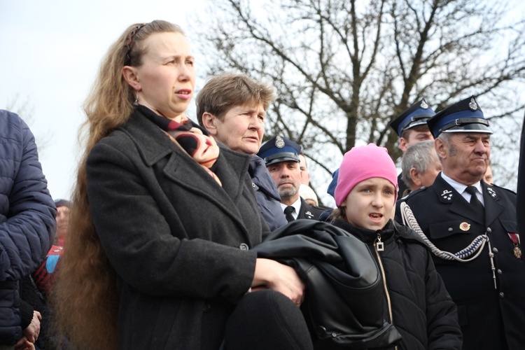 Powitanie ikony MB Częstochowskiej w Luszynie