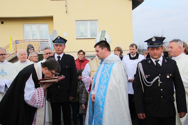 Powitanie ikony MB Częstochowskiej w Luszynie