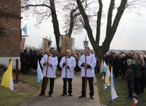 Powitanie ikony MB Częstochowskiej w Luszynie