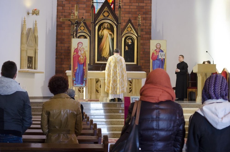 Msza św. w obrządku grekokatolickim w Świdnicy