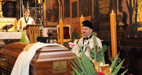 Żegnali człowieka wiary i czynu