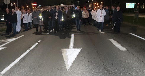 Krzyż wyznacza kierunek