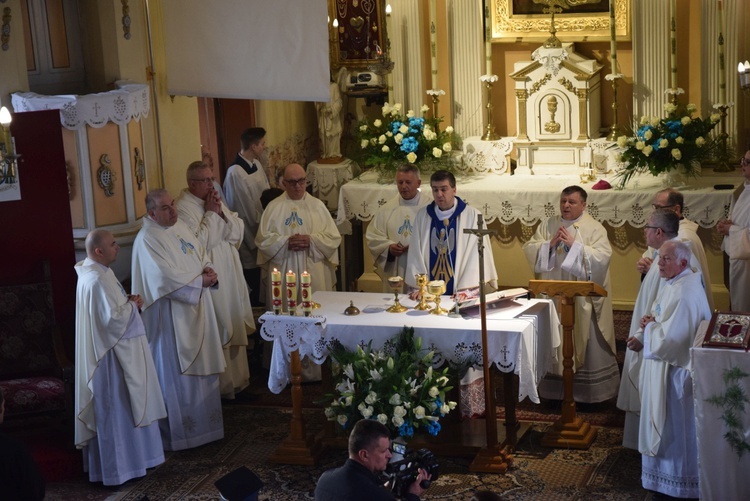 Powitanie ikony MB Częstochowskiej w Śleszynie