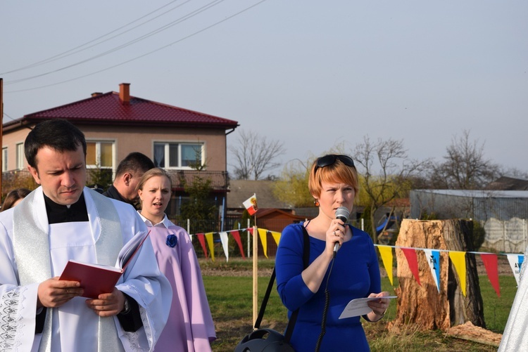 Powitanie ikony MB Częstochowskiej w Śleszynie