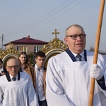 Powitanie ikony MB Częstochowskiej w Śleszynie