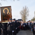 Powitanie ikony MB Częstochowskiej w Śleszynie