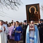 Powitanie ikony MB Częstochowskiej w Śleszynie