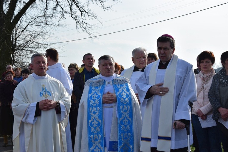 Powitanie ikony MB Częstochowskiej w Śleszynie