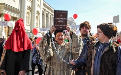 Marsz Ateistów przeszedł ulicami Warszawy