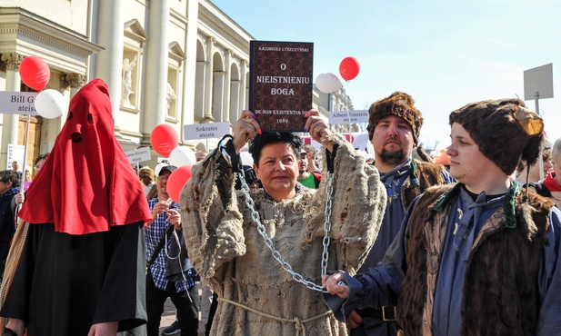 Marsz Ateistów przeszedł ulicami Warszawy