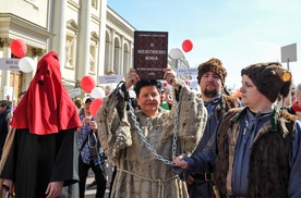 Marsz Ateistów przeszedł ulicami Warszawy