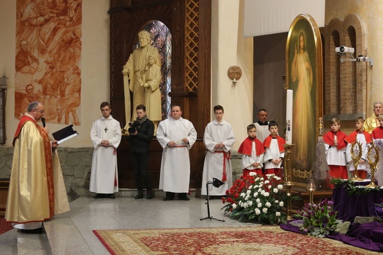 Znaki miłosierdzia u św. Józefa w Oświęcimiu