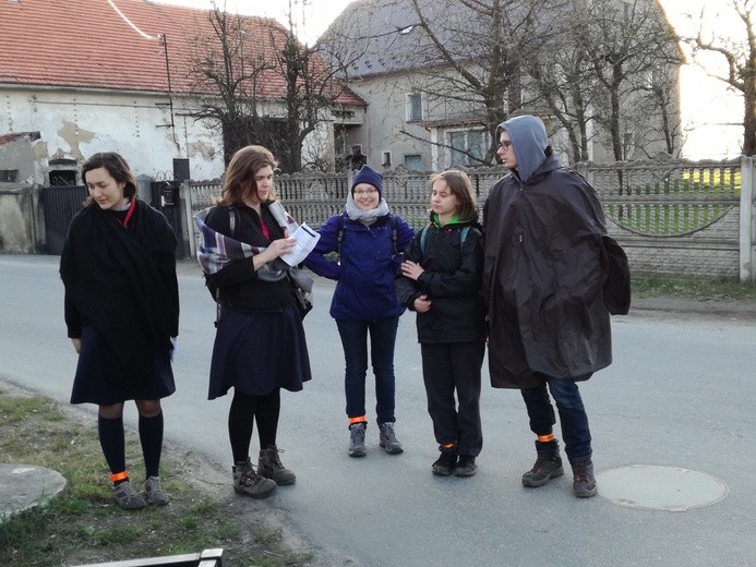 Na pomarańczowej trasie na Ślężę