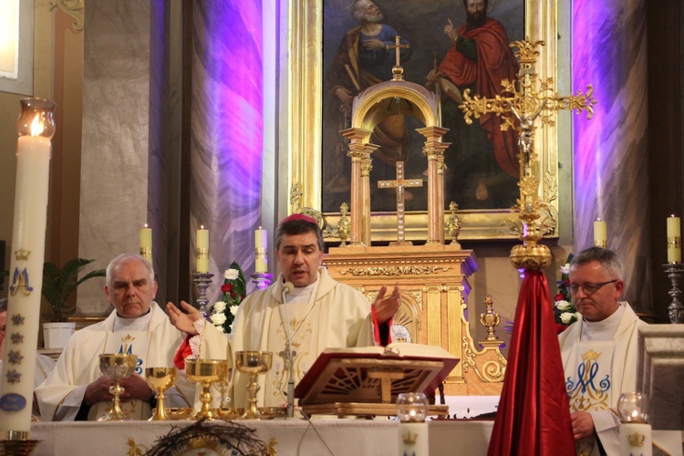 Powitanie ikony MB Częstochowskiej w Żychlinie