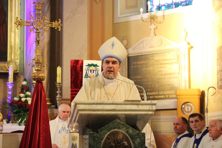 Powitanie ikony MB Częstochowskiej w Żychlinie