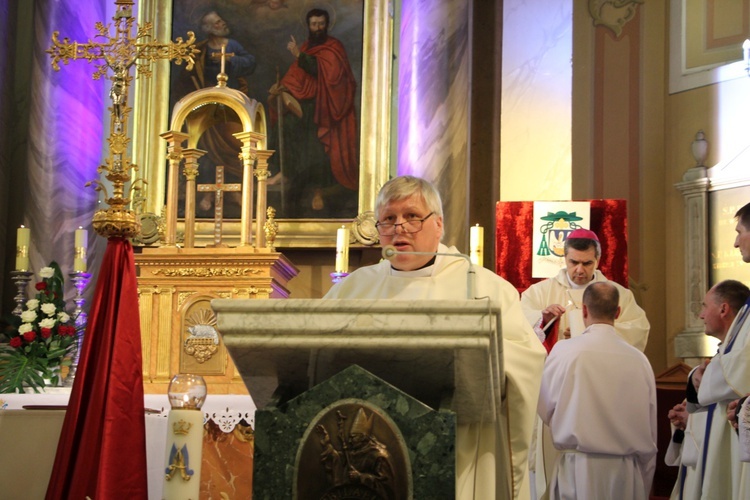 Powitanie ikony MB Częstochowskiej w Żychlinie