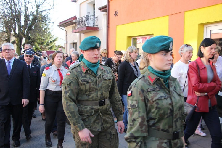 Powitanie ikony MB Częstochowskiej w Żychlinie