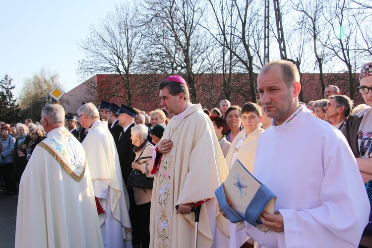 Powitanie ikony MB Częstochowskiej w Żychlinie