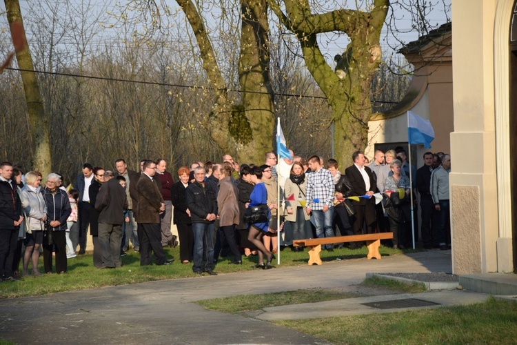 Powitanie ikony MB Częstochowskiej w Suserzu