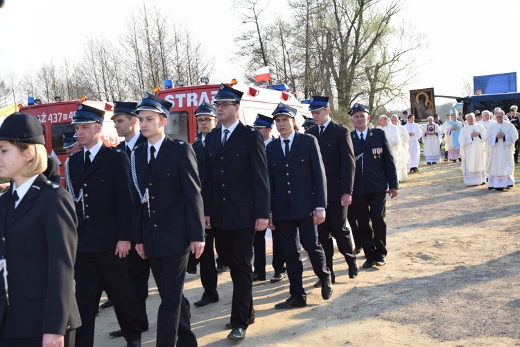 Powitanie ikony MB Częstochowskiej w Suserzu