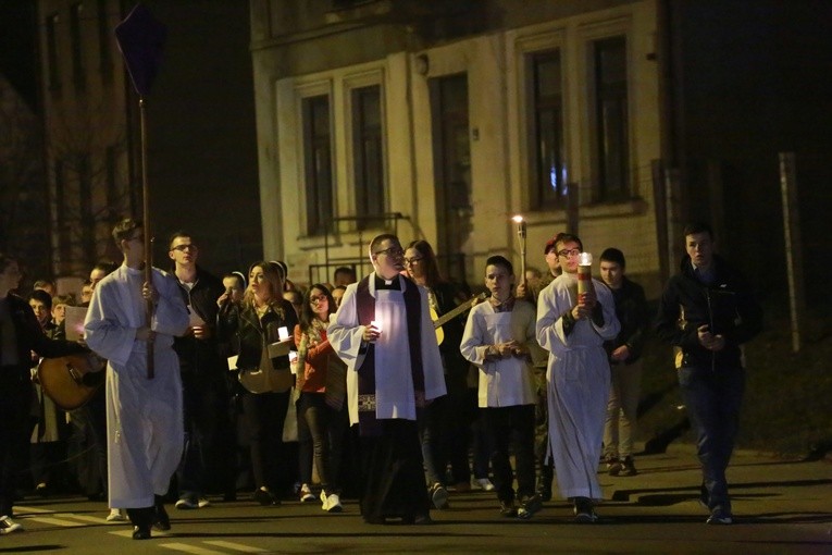 Papieska droga krzyżowa w Dębicy