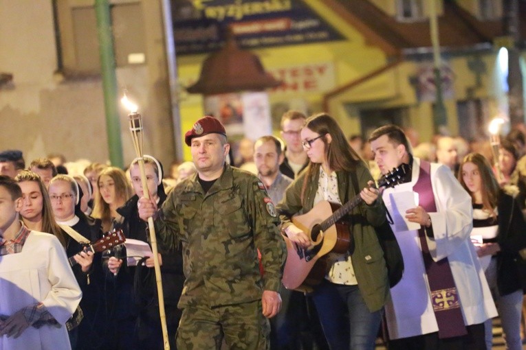 Papieska droga krzyżowa w Dębicy