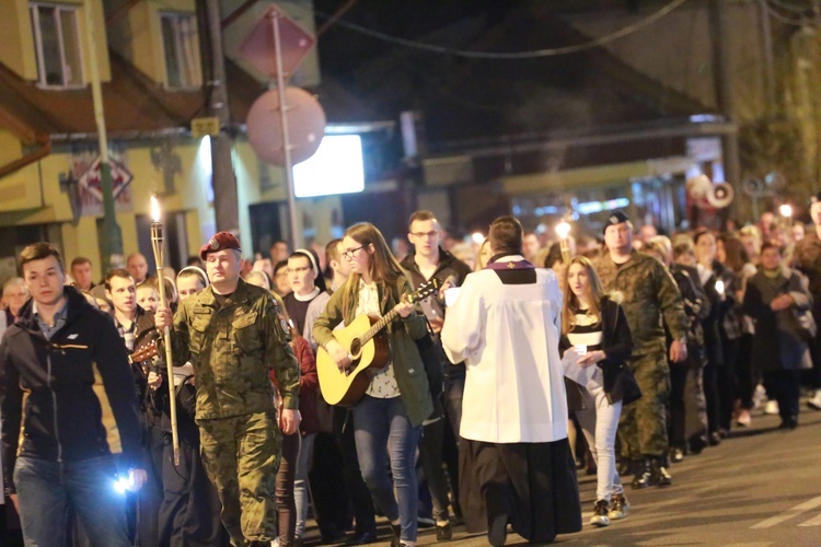 Papieska droga krzyżowa w Dębicy