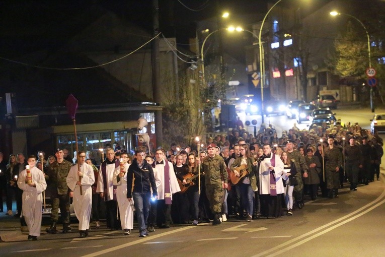 Papieska droga krzyżowa w Dębicy
