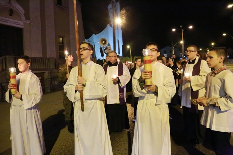 Papieska droga krzyżowa w Dębicy