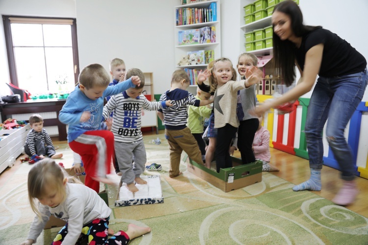 Dzień Osób z Zespołem Downa w przedszkolu Bajkowy Dworek w Chybiu