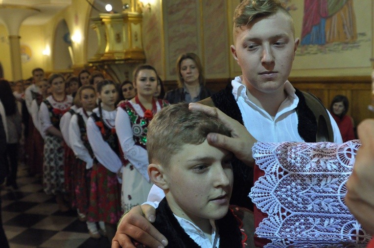 Bierzmowanie w Łącku