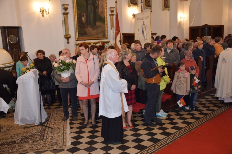 Powitanie ikony MB Częstochowskiej w Trębkach