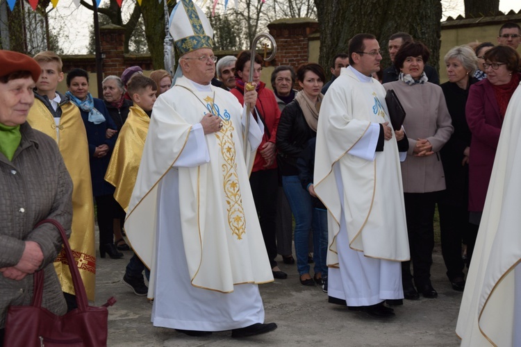 Powitanie ikony MB Częstochowskiej w Trębkach