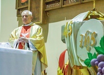 Ksiądz Franciszek Balion w dniu swojego jubileuszu.