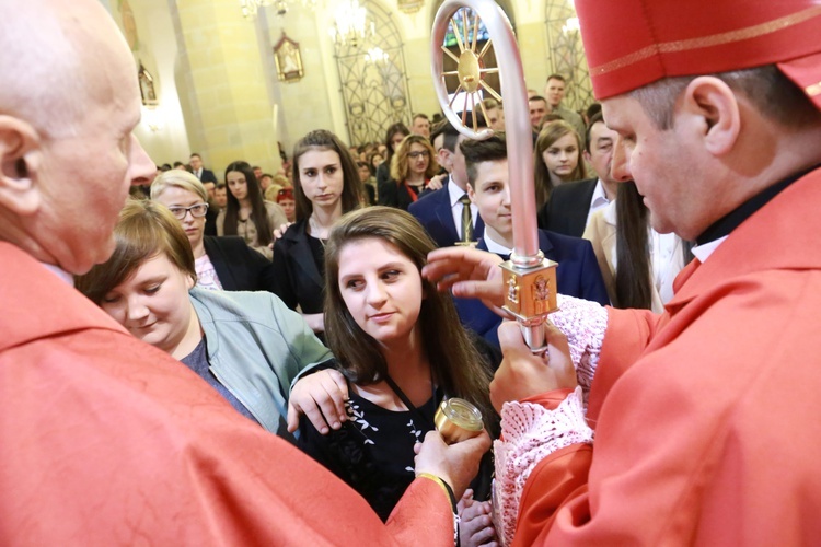 Bierzmowanie w Łużnej